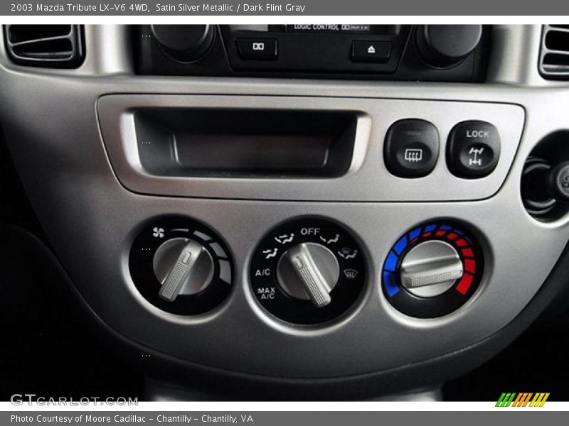 Controls of 2003 Tribute LX-V6 4WD