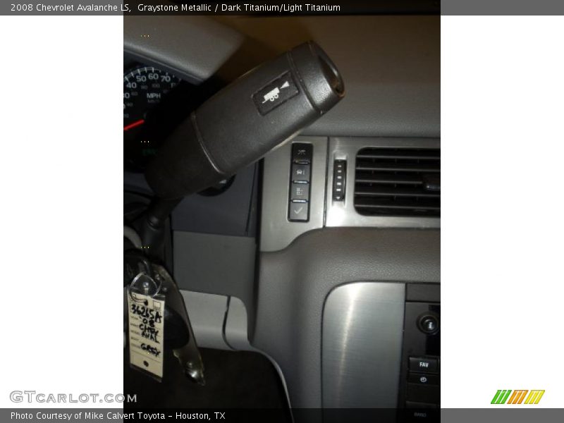 Graystone Metallic / Dark Titanium/Light Titanium 2008 Chevrolet Avalanche LS