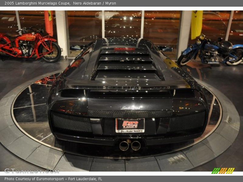 Nero Aldebaran / Myron 2005 Lamborghini Murcielago Coupe