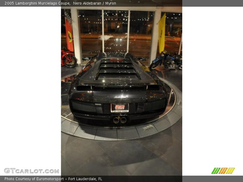 Nero Aldebaran / Myron 2005 Lamborghini Murcielago Coupe