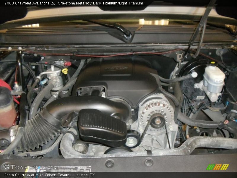 Graystone Metallic / Dark Titanium/Light Titanium 2008 Chevrolet Avalanche LS