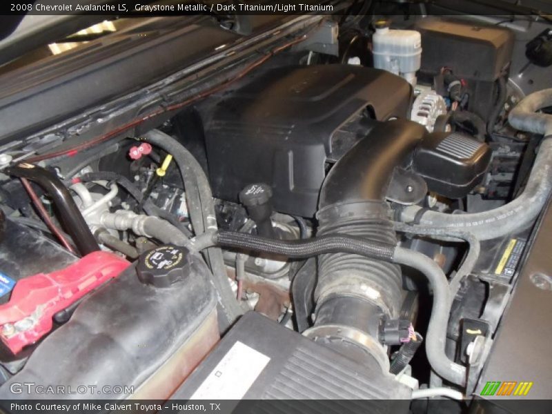 Graystone Metallic / Dark Titanium/Light Titanium 2008 Chevrolet Avalanche LS