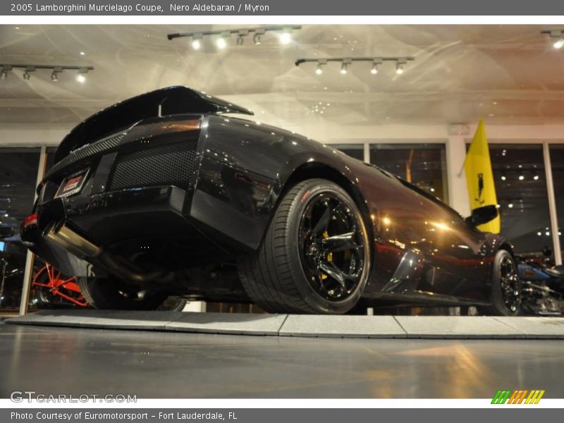 Nero Aldebaran / Myron 2005 Lamborghini Murcielago Coupe