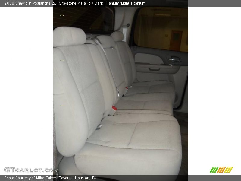 Graystone Metallic / Dark Titanium/Light Titanium 2008 Chevrolet Avalanche LS