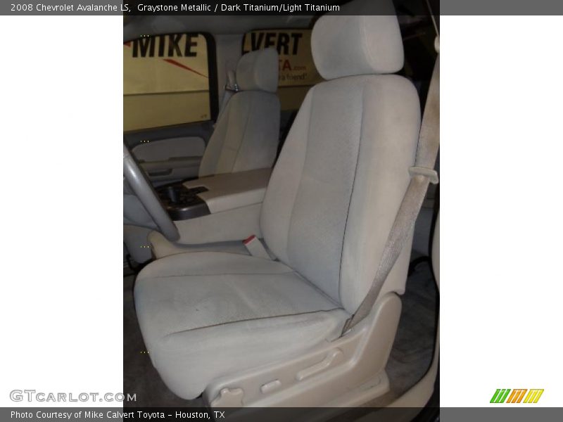 Graystone Metallic / Dark Titanium/Light Titanium 2008 Chevrolet Avalanche LS