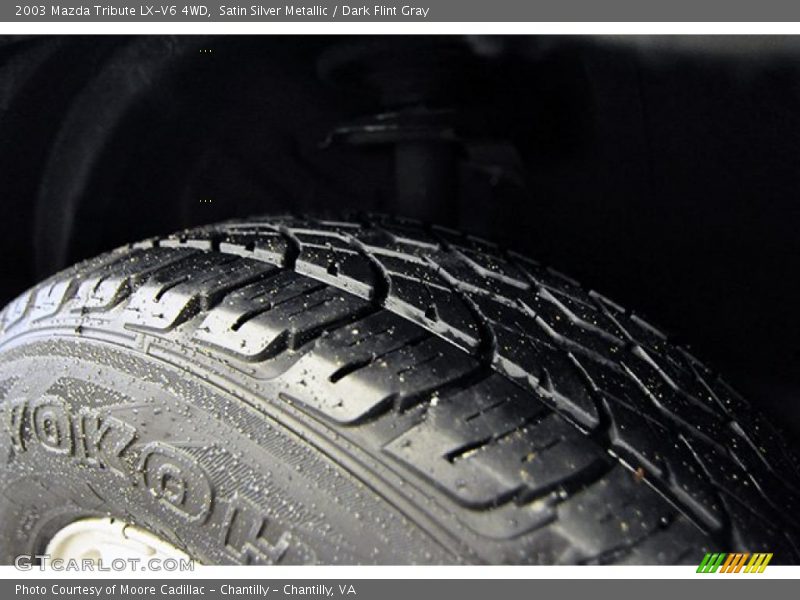 Satin Silver Metallic / Dark Flint Gray 2003 Mazda Tribute LX-V6 4WD