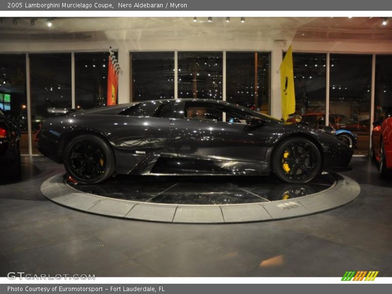 Nero Aldebaran / Myron 2005 Lamborghini Murcielago Coupe