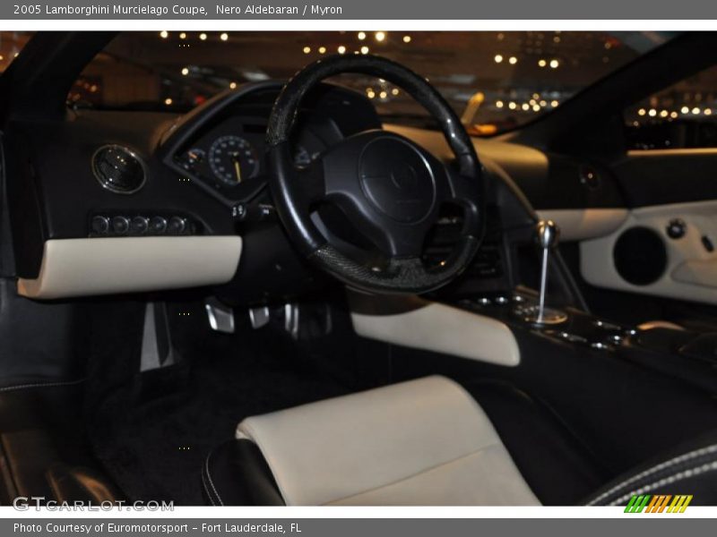 Nero Aldebaran / Myron 2005 Lamborghini Murcielago Coupe