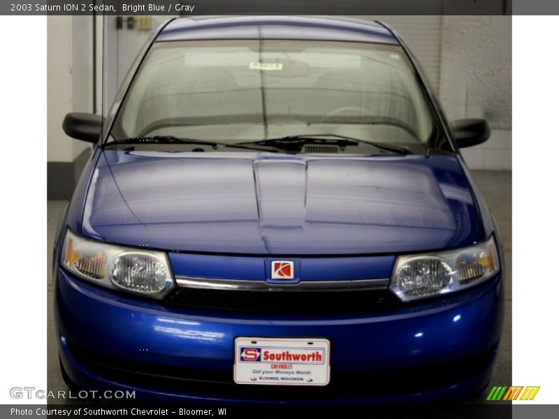 Bright Blue / Gray 2003 Saturn ION 2 Sedan