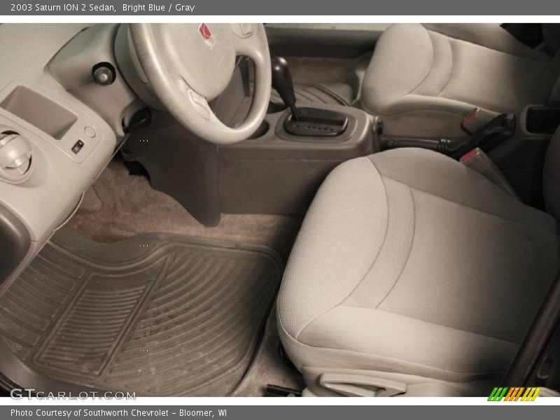 Bright Blue / Gray 2003 Saturn ION 2 Sedan