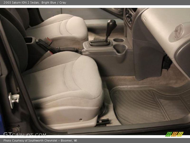 Bright Blue / Gray 2003 Saturn ION 2 Sedan