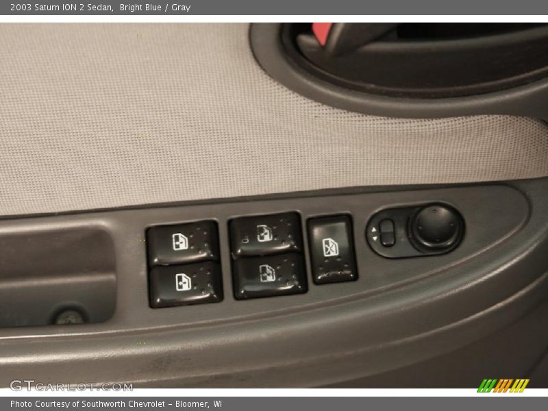Bright Blue / Gray 2003 Saturn ION 2 Sedan