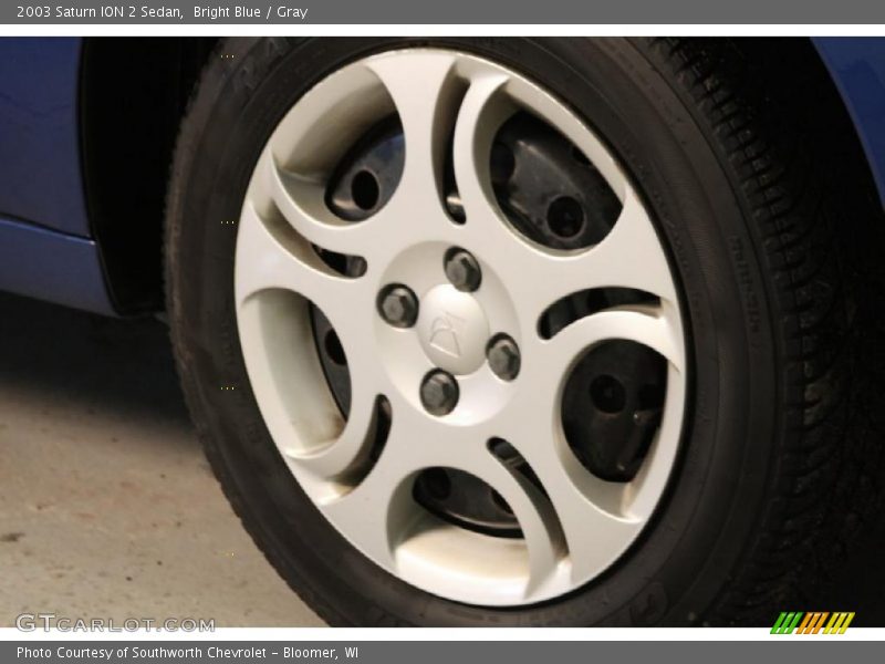 Bright Blue / Gray 2003 Saturn ION 2 Sedan