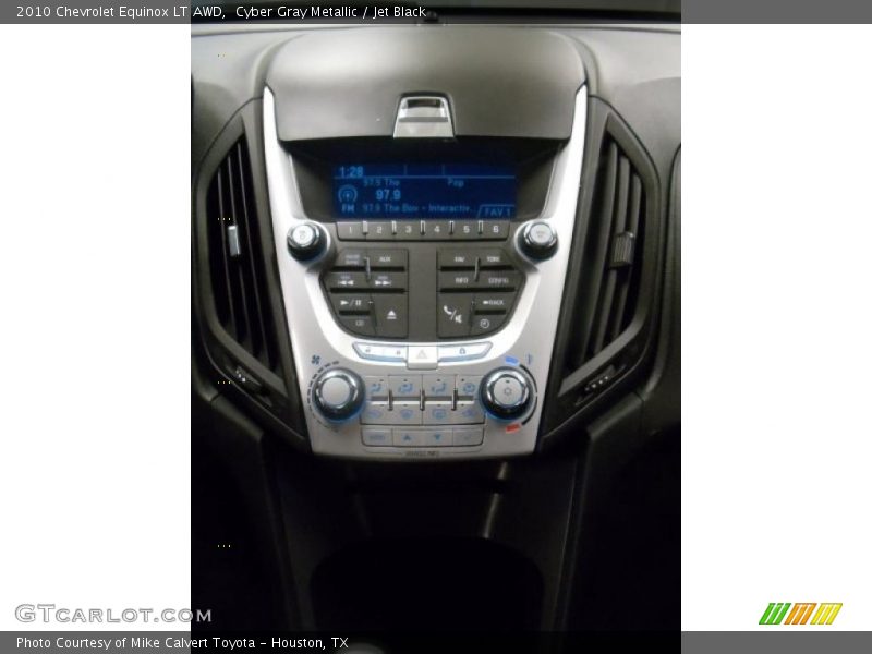 Cyber Gray Metallic / Jet Black 2010 Chevrolet Equinox LT AWD
