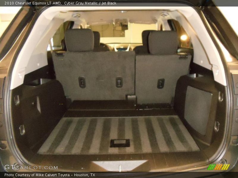 Cyber Gray Metallic / Jet Black 2010 Chevrolet Equinox LT AWD