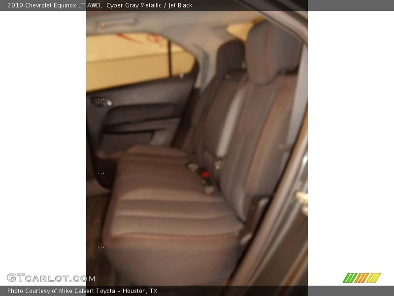 Cyber Gray Metallic / Jet Black 2010 Chevrolet Equinox LT AWD