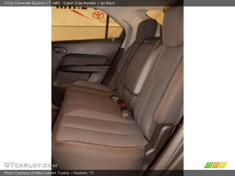 Cyber Gray Metallic / Jet Black 2010 Chevrolet Equinox LT AWD