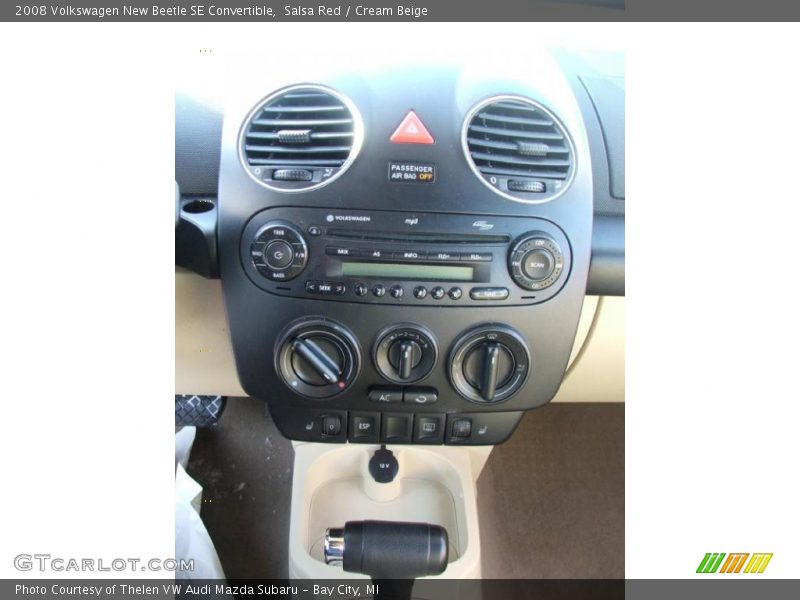 Salsa Red / Cream Beige 2008 Volkswagen New Beetle SE Convertible