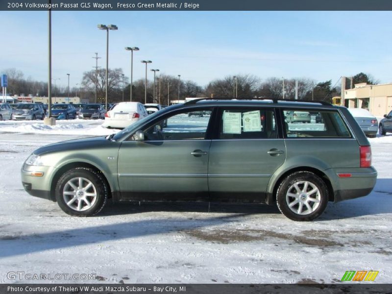 Fresco Green Metallic / Beige 2004 Volkswagen Passat GLS Wagon