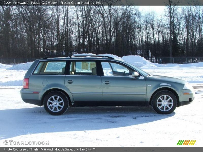 Fresco Green Metallic / Beige 2004 Volkswagen Passat GLS Wagon