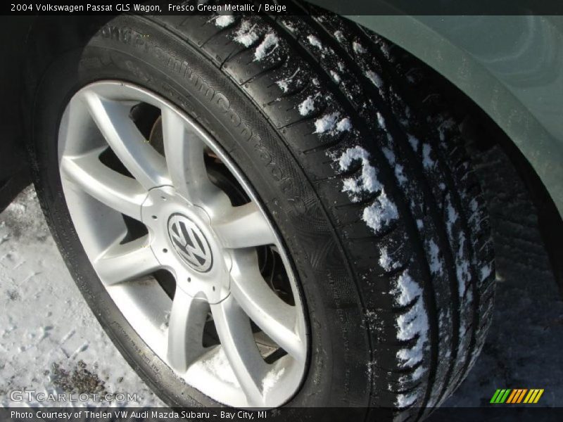 Fresco Green Metallic / Beige 2004 Volkswagen Passat GLS Wagon