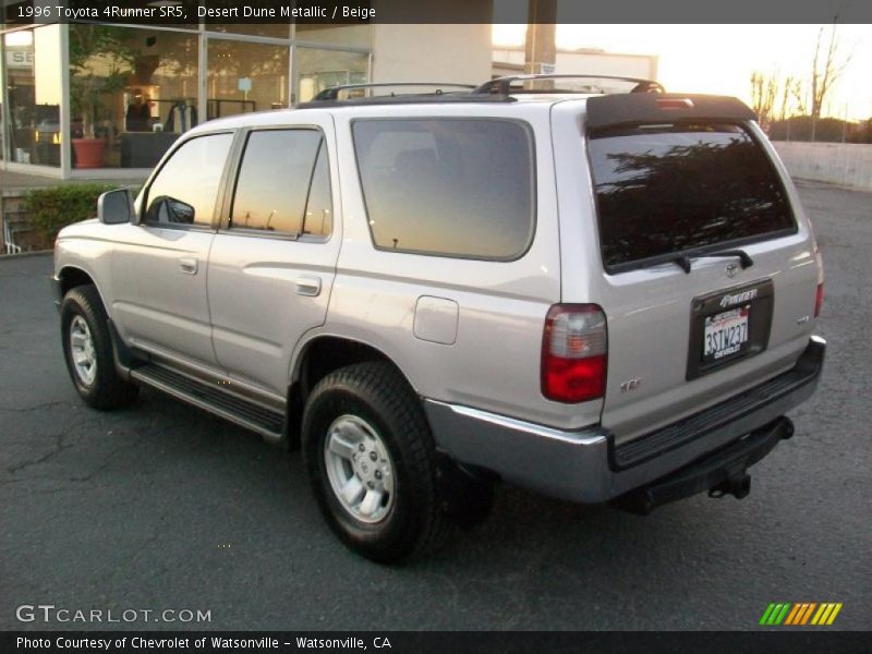 Desert Dune Metallic / Beige 1996 Toyota 4Runner SR5