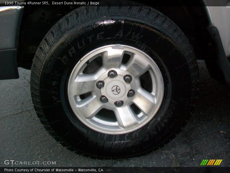 Desert Dune Metallic / Beige 1996 Toyota 4Runner SR5