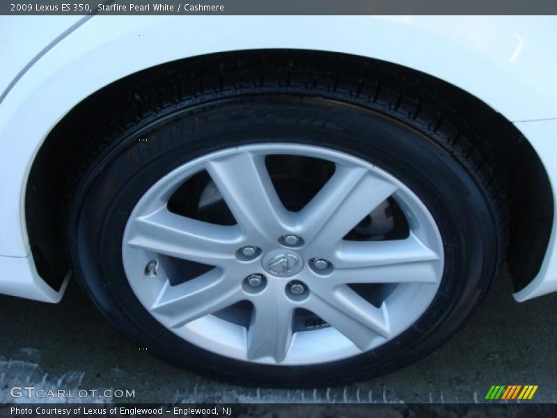 Starfire Pearl White / Cashmere 2009 Lexus ES 350