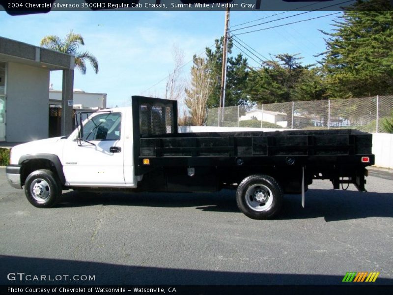 Summit White / Medium Gray 2004 Chevrolet Silverado 3500HD Regular Cab Chassis