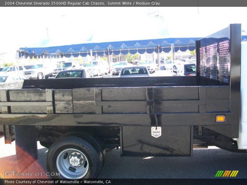 Summit White / Medium Gray 2004 Chevrolet Silverado 3500HD Regular Cab Chassis