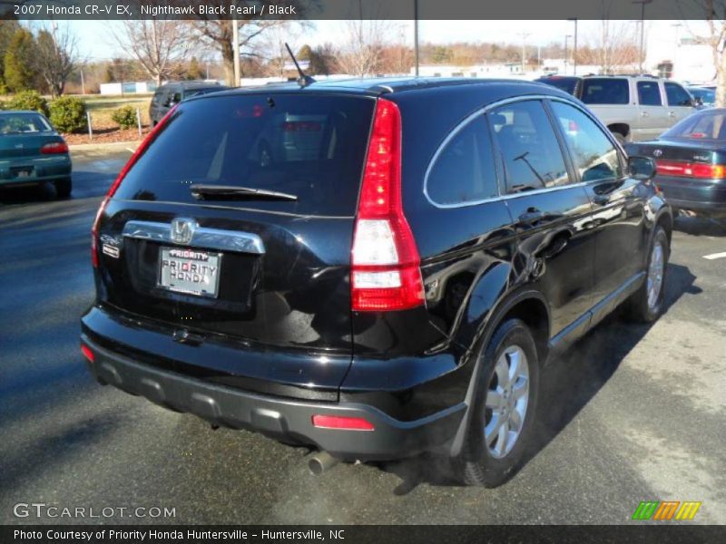 Nighthawk Black Pearl / Black 2007 Honda CR-V EX