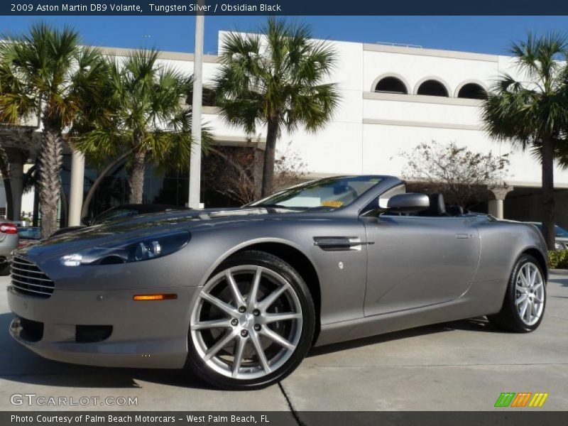  2009 DB9 Volante Tungsten Silver