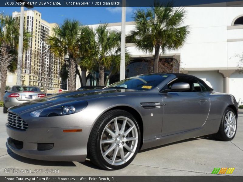  2009 DB9 Volante Tungsten Silver