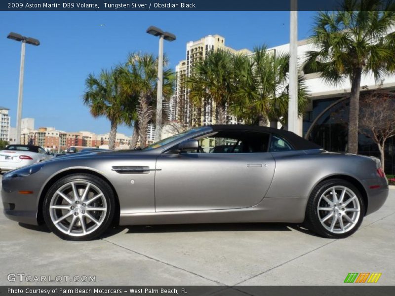  2009 DB9 Volante Tungsten Silver