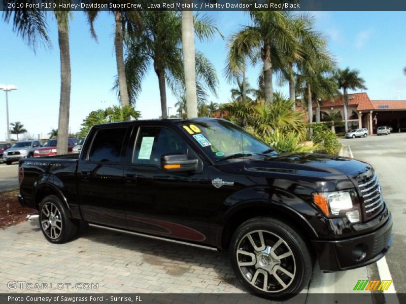  2010 F150 Harley-Davidson SuperCrew Lava Red Metallic