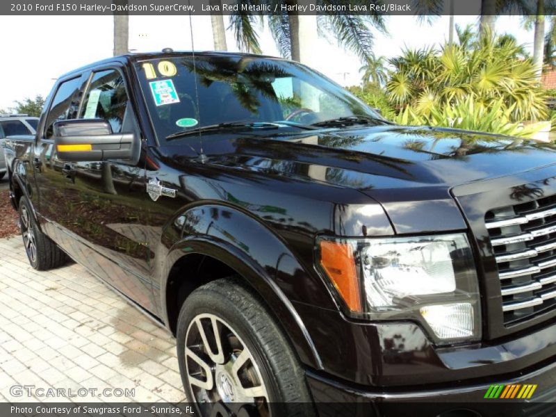 Lava Red Metallic / Harley Davidson Lava Red/Black 2010 Ford F150 Harley-Davidson SuperCrew