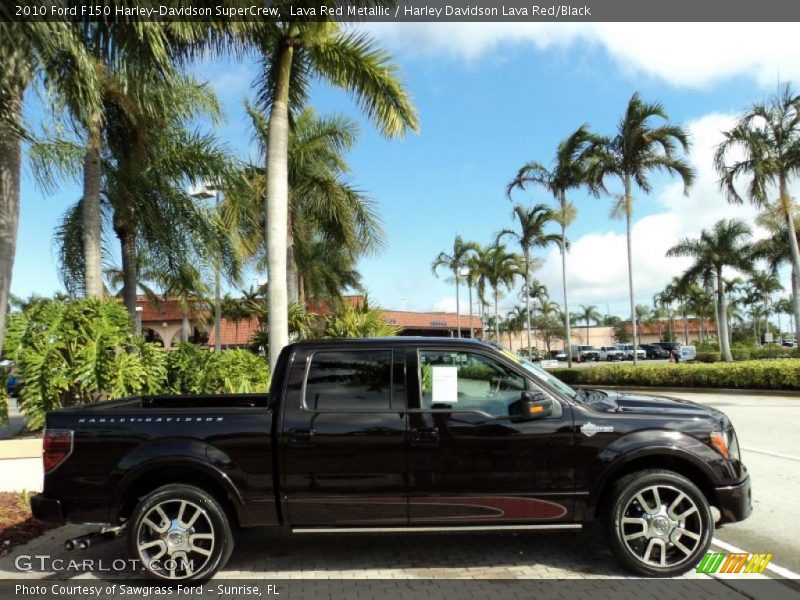  2010 F150 Harley-Davidson SuperCrew Lava Red Metallic