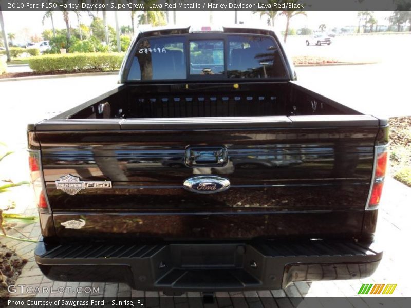 Lava Red Metallic / Harley Davidson Lava Red/Black 2010 Ford F150 Harley-Davidson SuperCrew