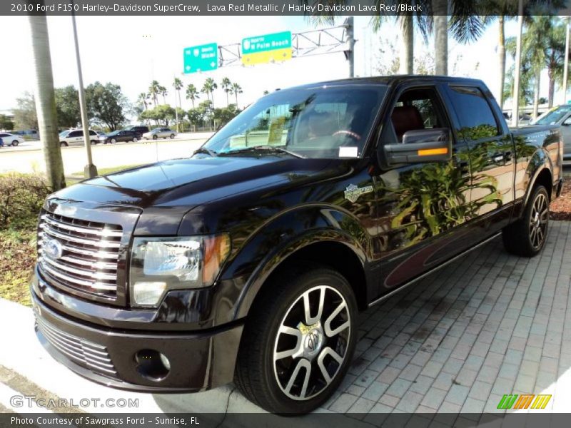 Front 3/4 View of 2010 F150 Harley-Davidson SuperCrew