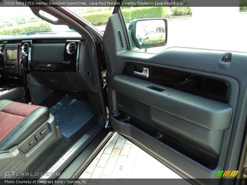Lava Red Metallic / Harley Davidson Lava Red/Black 2010 Ford F150 Harley-Davidson SuperCrew