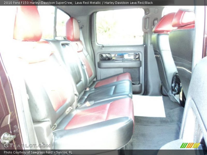 Lava Red Metallic / Harley Davidson Lava Red/Black 2010 Ford F150 Harley-Davidson SuperCrew