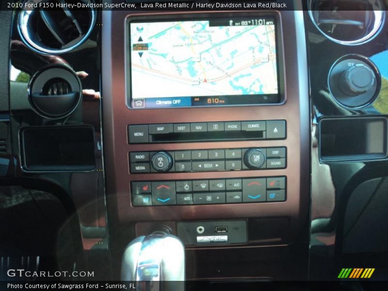 Controls of 2010 F150 Harley-Davidson SuperCrew