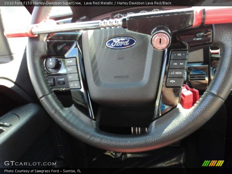 Lava Red Metallic / Harley Davidson Lava Red/Black 2010 Ford F150 Harley-Davidson SuperCrew