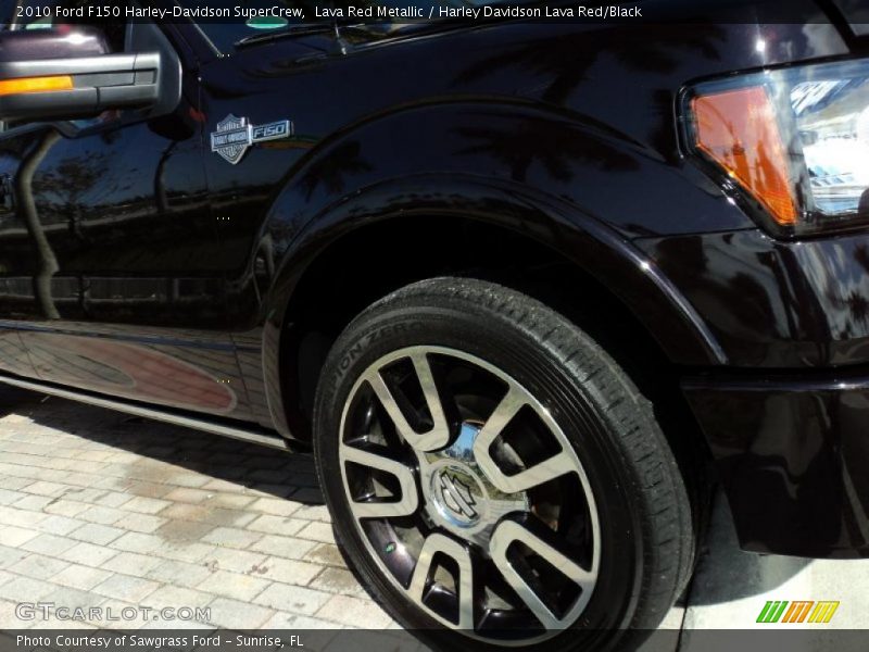 Lava Red Metallic / Harley Davidson Lava Red/Black 2010 Ford F150 Harley-Davidson SuperCrew