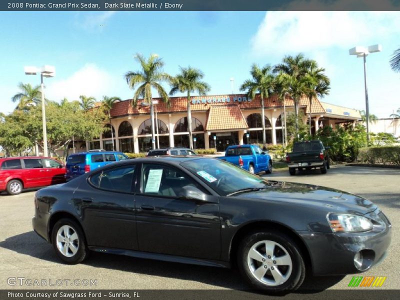 Dark Slate Metallic / Ebony 2008 Pontiac Grand Prix Sedan