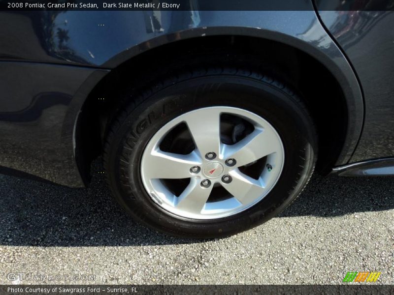 Dark Slate Metallic / Ebony 2008 Pontiac Grand Prix Sedan