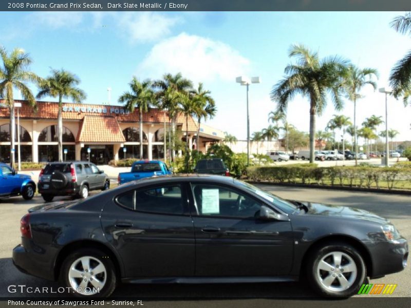 Dark Slate Metallic / Ebony 2008 Pontiac Grand Prix Sedan