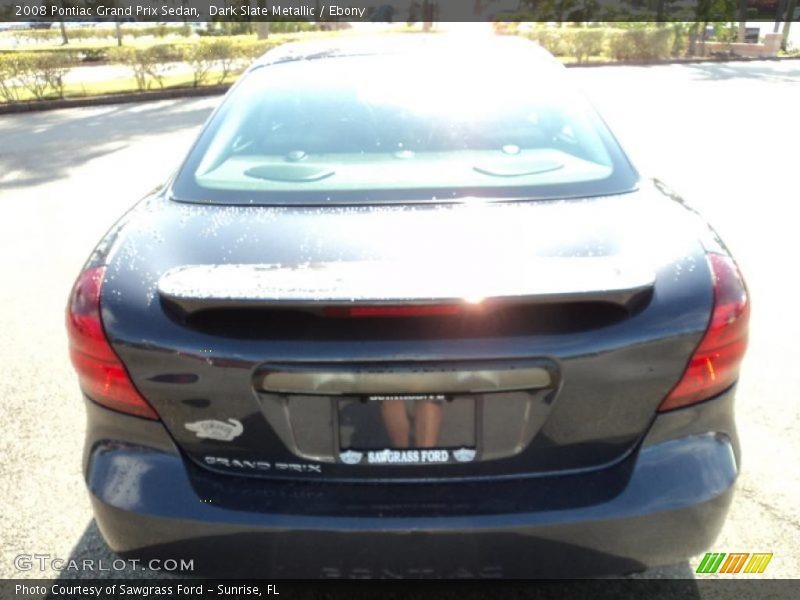 Dark Slate Metallic / Ebony 2008 Pontiac Grand Prix Sedan