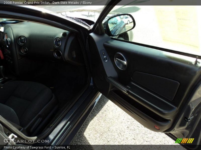 Dark Slate Metallic / Ebony 2008 Pontiac Grand Prix Sedan