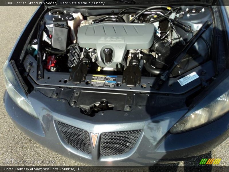 Dark Slate Metallic / Ebony 2008 Pontiac Grand Prix Sedan